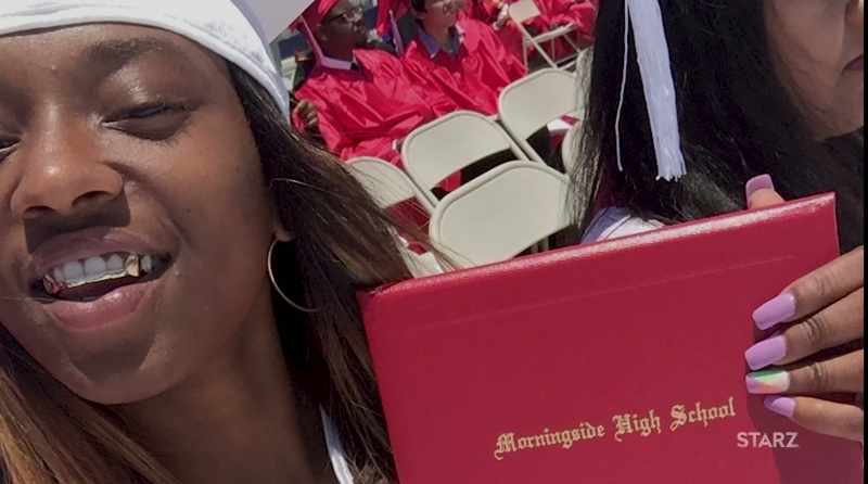 I graduated there, thank God, got my diploma