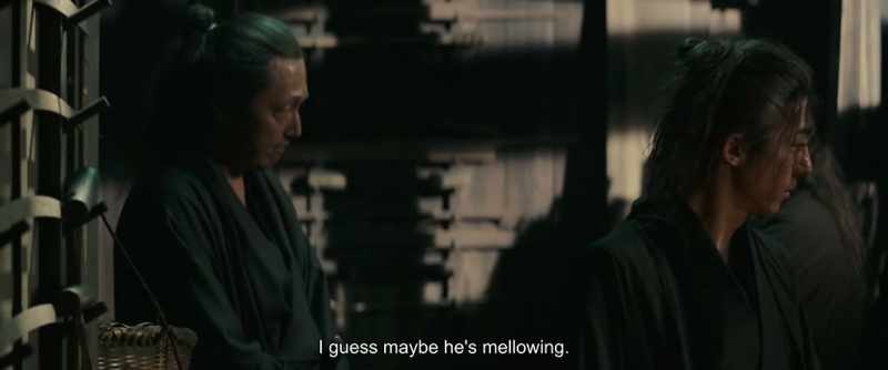 I guess maybe he's mellowing