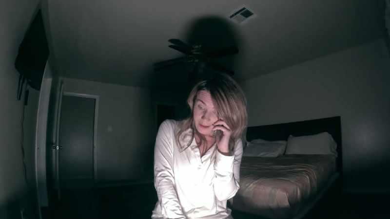 I guess the door cam just picked up a shadow or something