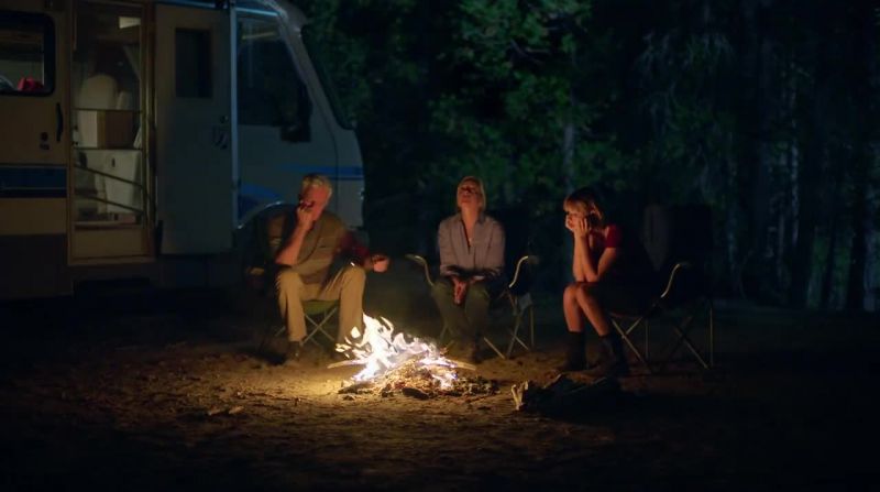 I guess we're camping now, huh?