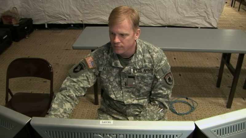 I had, uh, the brigade sergeant
