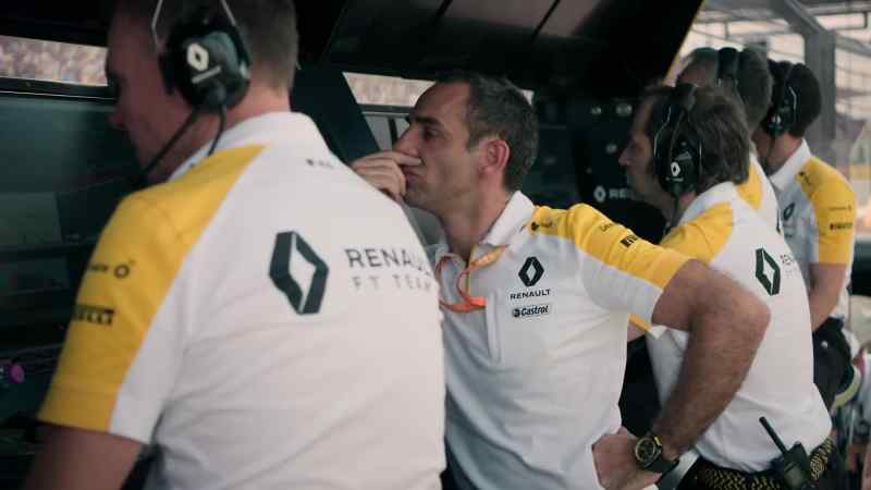 Hard competitive racing from Ricciardo