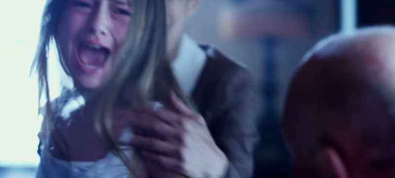 I hate you! [crying]