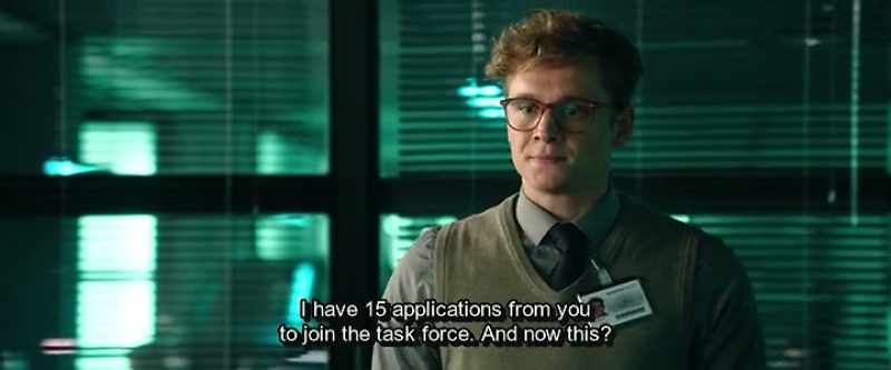 I have 15 applications from you to join the task force. And now this?