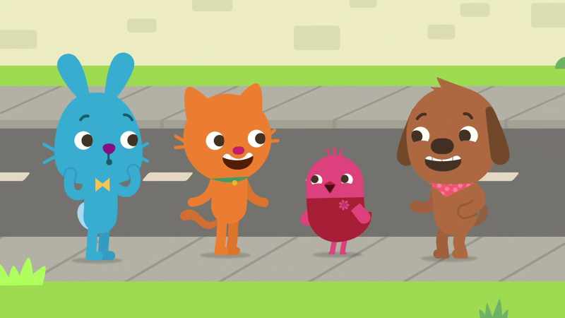 I have a new game we could try. Come on, everybody