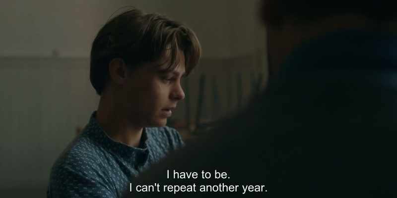 I have to be. I can't repeat another year