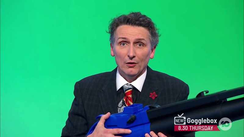 I have, in fact, got your leaf blower and I'm terribly sorry