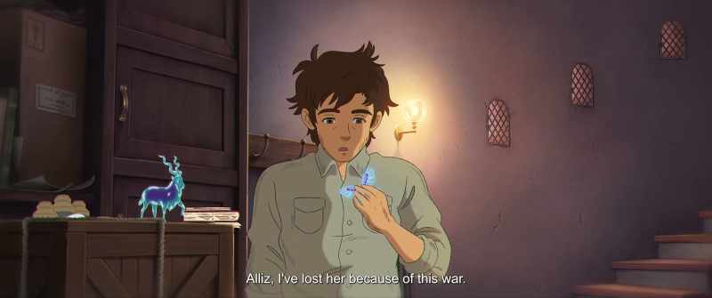 I have lost Alliz because of this war