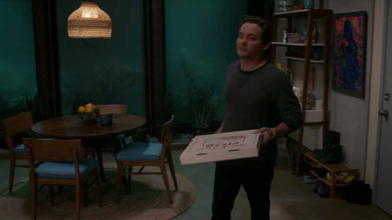 I have pizza and beer