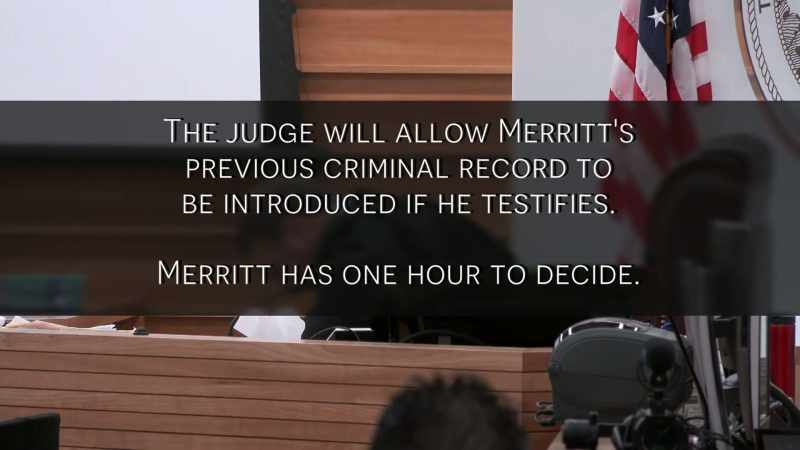 I have to say I was surprised he didn't take the stand