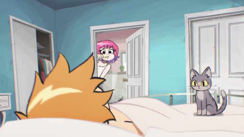 I have to work, so you have to leave