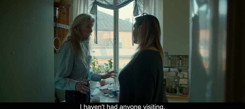 I haven't had anyone visiting