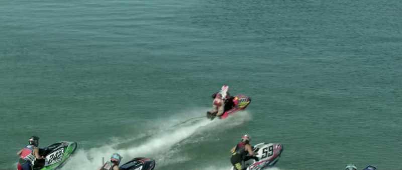 I haven't seen holeshot like that