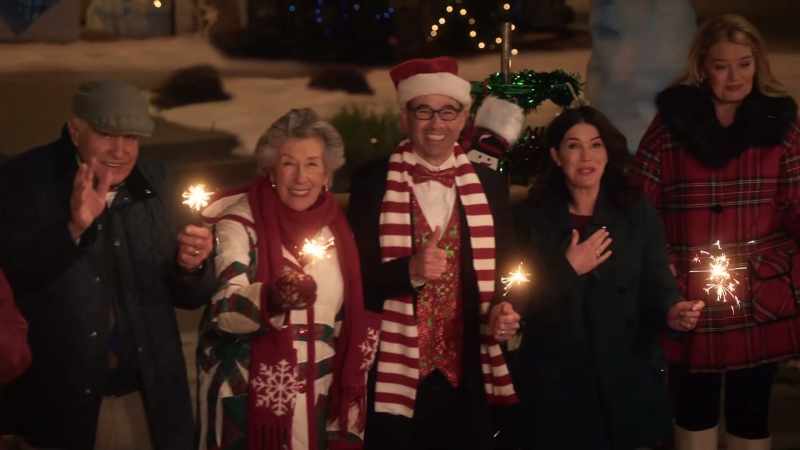 I hear them sing, it's Christmas again