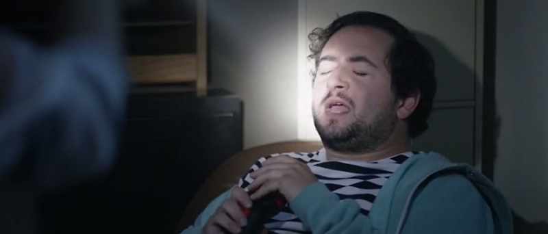 I hear words, but I'm night-blind, so I can't