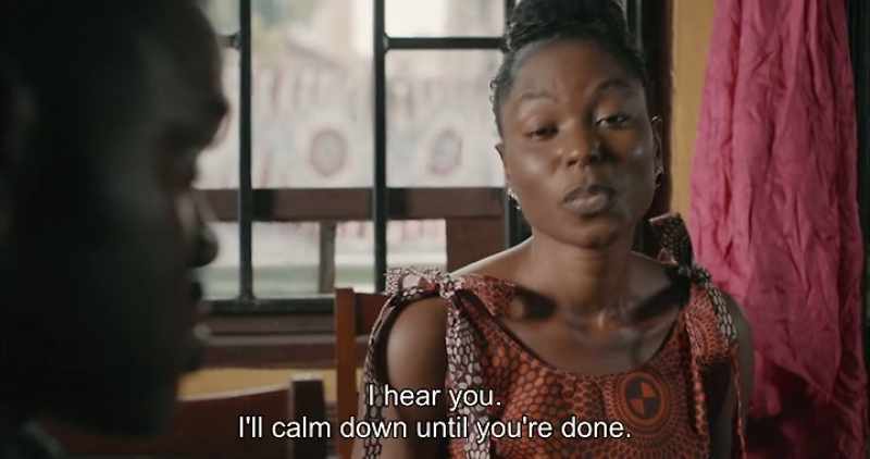 I hear you. I'll calm down until you're done