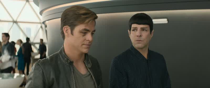 I heard about Ambassador SpockIs that what you wanted to mention that time in the turboliftMore or lessI trust your meeting with Commodore Paris went wellMore or lessYou really want to head back out