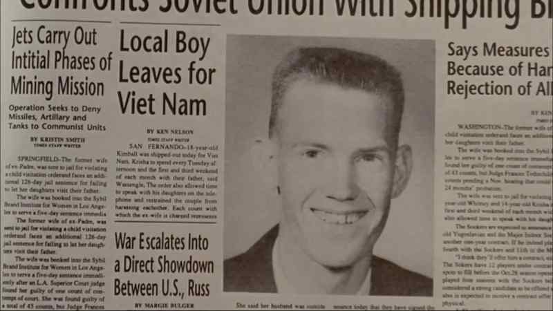 I heard Tom Kimball joined to go to Vietnam