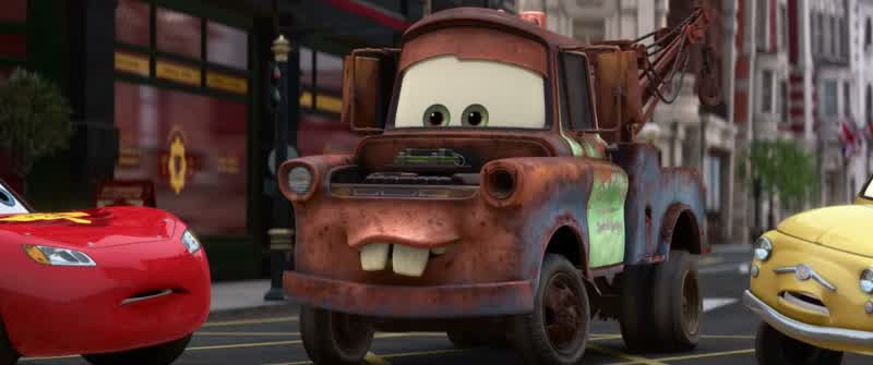 I hereby dub thee Sir Tow Mater