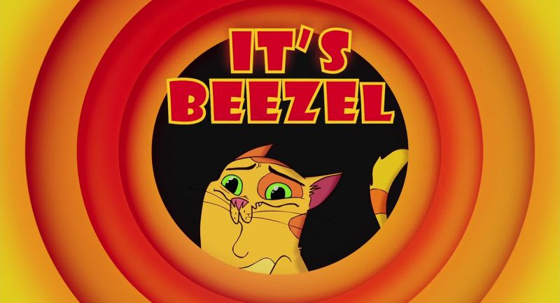 He's America's favorite cat... Beezel