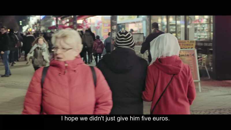 I hope we didn't just give him five euros