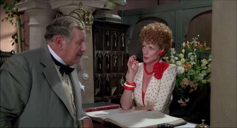 I hope you haven't come to practise your sleuthing games on my guests