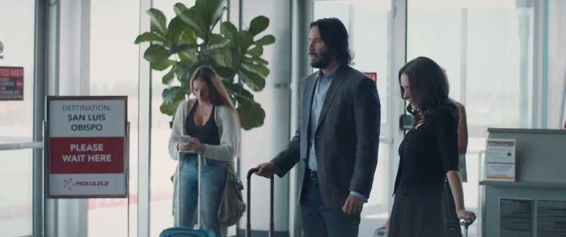 I hope our flight's on time. - Oh, it is. See?