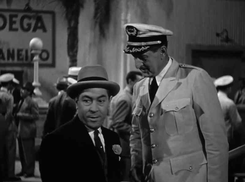 I hope you had a pleasant trip, Captain Harmon
