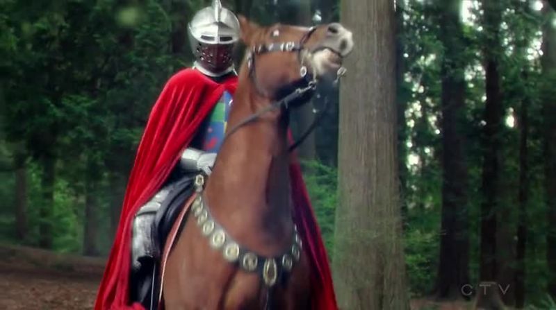 [Horse whinnies]