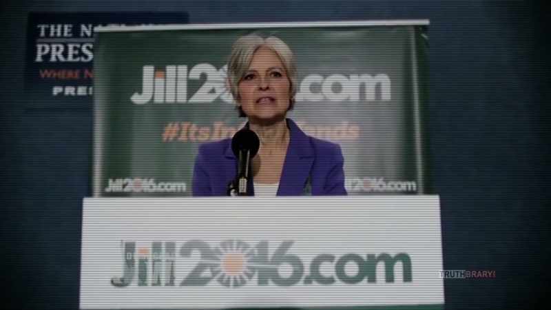 I hunted down one of them, Jill Stein