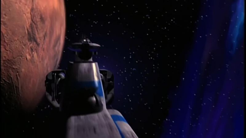Hyperion's forward guns powering, preparing to fire. Locking