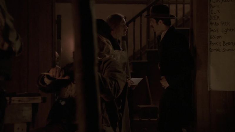 I... I gave the lady your note, sir