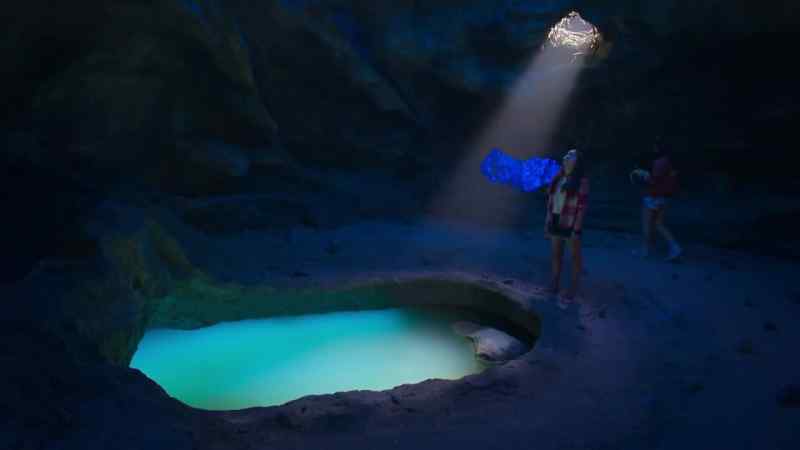 I-I know we're trapped in a cave