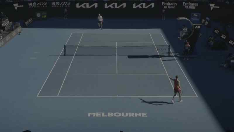 I missed one forehand