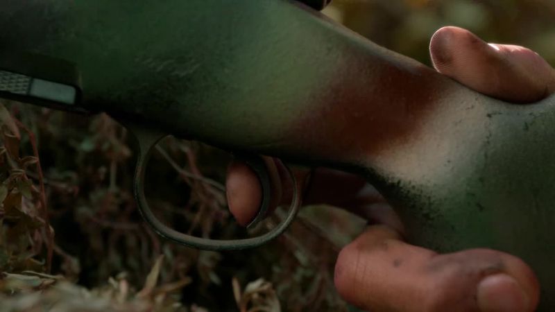 I must fire my rifle... true