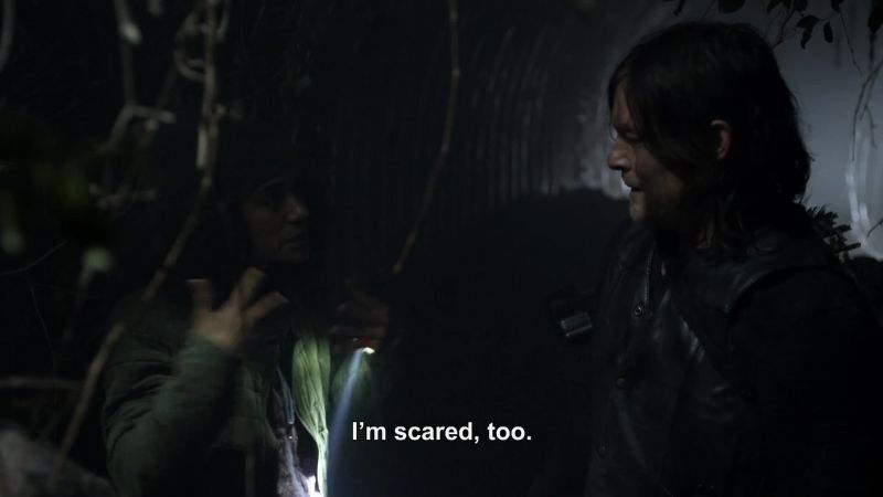 I'm scared.too