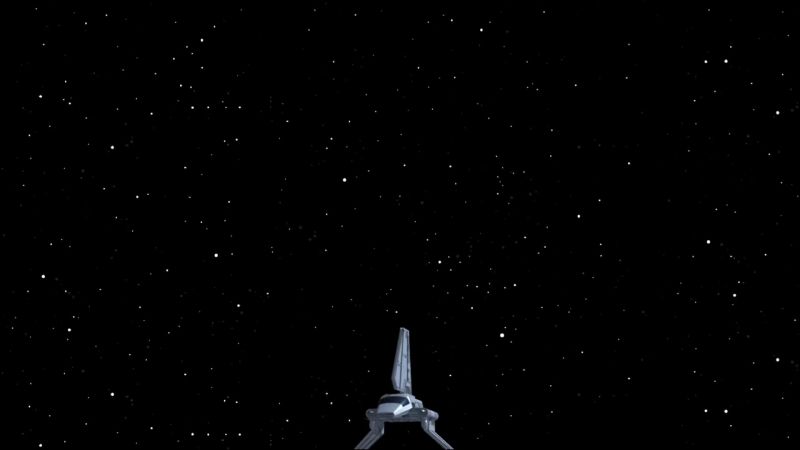 Imperial shuttle requesting permission