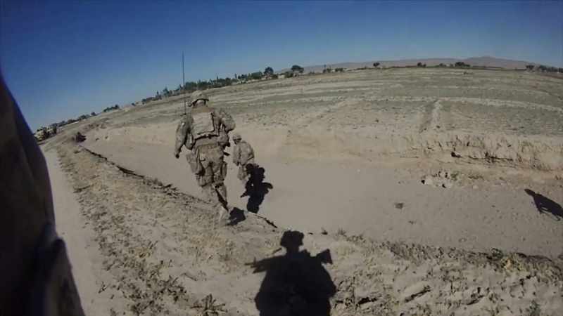 I was in control of another half the platoon
