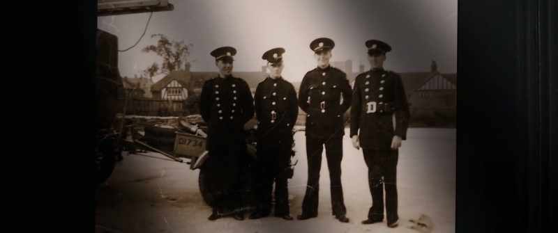 I was in the auxiliary fire service