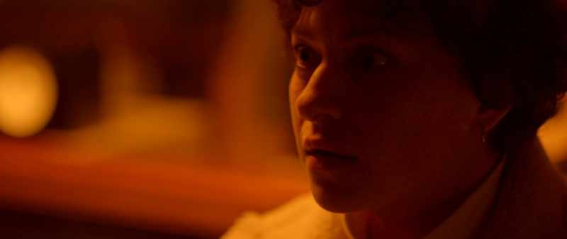 I was in the other room with you talking