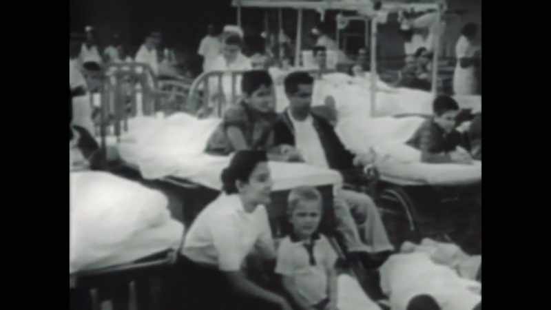 I was in the pediatric ward