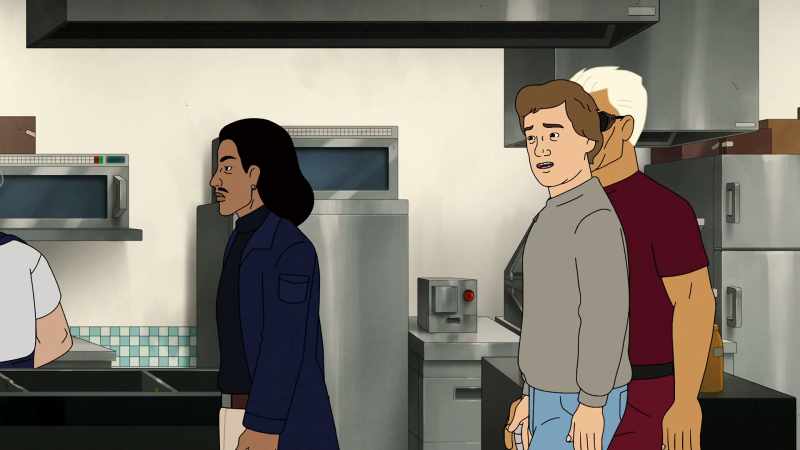 I-It's good to see behind the scenes, you know