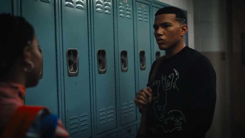 I was just... - Looks like you were breaking into my locker