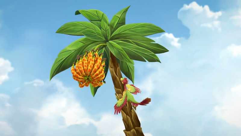 I just moved... into a banana tree!