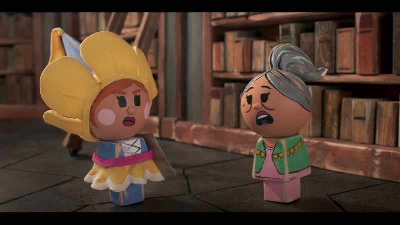 I just need your library card. Get out of my way!