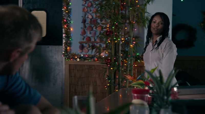 I just saw a Christmas tree that made its way