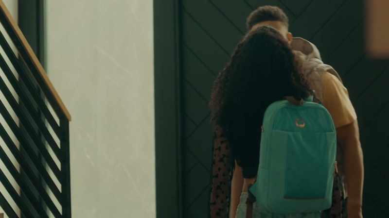 I was just talking to Rio about school stuff. And I'm done now