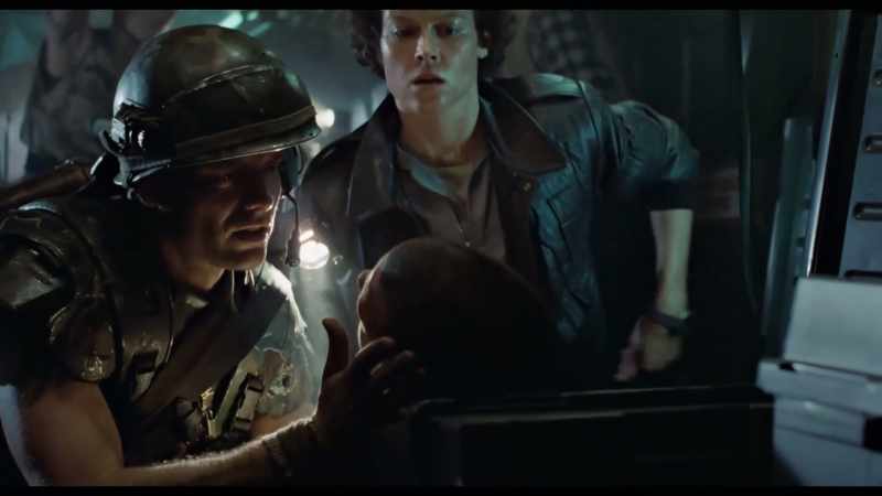 I just think that Jim Cameron lived up to that tenfold in Aliens