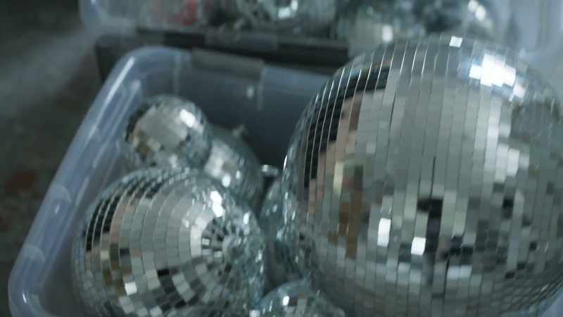 I just think we need to get the bigger disco balls in first