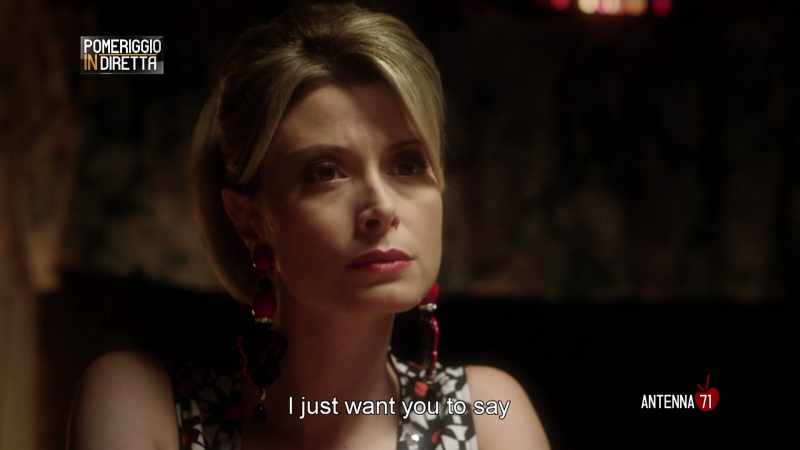 I just want you to say